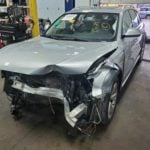 Smashed Audi A4 allroad