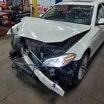 Front End Accident of BMW
